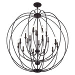Livex Lighting - 46991-04 - Milania - 19 Light Grande Foyer Chandelier-54 Inches Tall and 48 Inches Wide