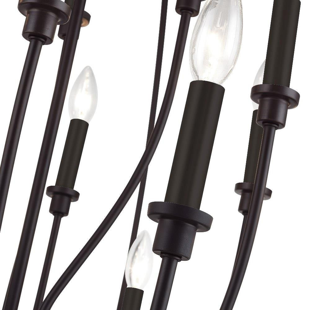 Livex Lighting - 46991-04 - Milania - 19 Light Grande Foyer Chandelier-54 Inches Tall and 48 Inches Wide