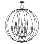 Livex Lighting - 46991-04 - Milania - 19 Light Grande Foyer Chandelier-54 Inches Tall and 48 Inches Wide