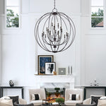 Livex Lighting - 46991-04 - Milania - 19 Light Grande Foyer Chandelier-54 Inches Tall and 48 Inches Wide