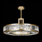 CRYSTAL ENCHANTMENT 29" W Round Pendant