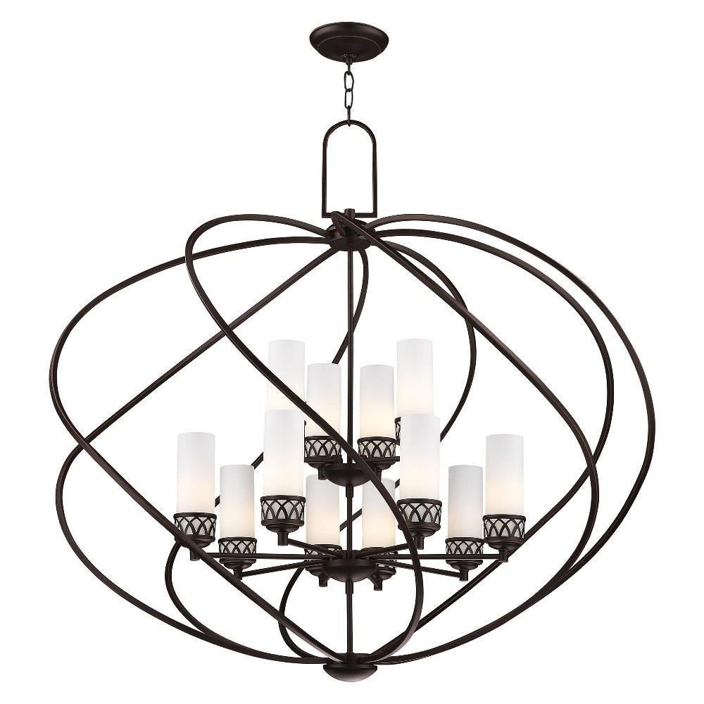Bailey Street Home - 218-BEL-1764424 - Contemporary Traditional Twelve Light Chandelier