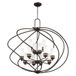 Bailey Street Home - 218-BEL-1764424 - Contemporary Traditional Twelve Light Chandelier