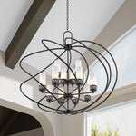 Bailey Street Home - 218-BEL-1764424 - Contemporary Traditional Twelve Light Chandelier