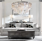 1920s Odeon Round Chandelier 44"