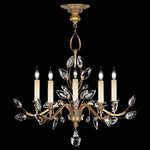 CRYSTAL LAUREL 32" W Round Chandelier