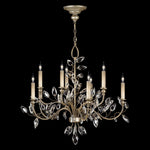 CRYSTAL LAUREL 43" W Round Chandelier