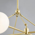 Bailey Street Home - 116-BEL-4885760 - Back Gait - 32W 8 LED Chandelier-18.25 Inches Tall and 46 Inches Wide