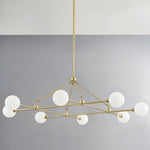 Bailey Street Home - 116-BEL-4885760 - Back Gait - 32W 8 LED Chandelier-18.25 Inches Tall and 46 Inches Wide
