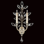 CRYSTAL LAUREL 28" H Sconce