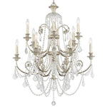 Bailey Street Home - 49-BEL-1627465 - Shannon Hall - Twelve Light Chandelier in Classic Style - 32 Inches Wide by 41 Inches High