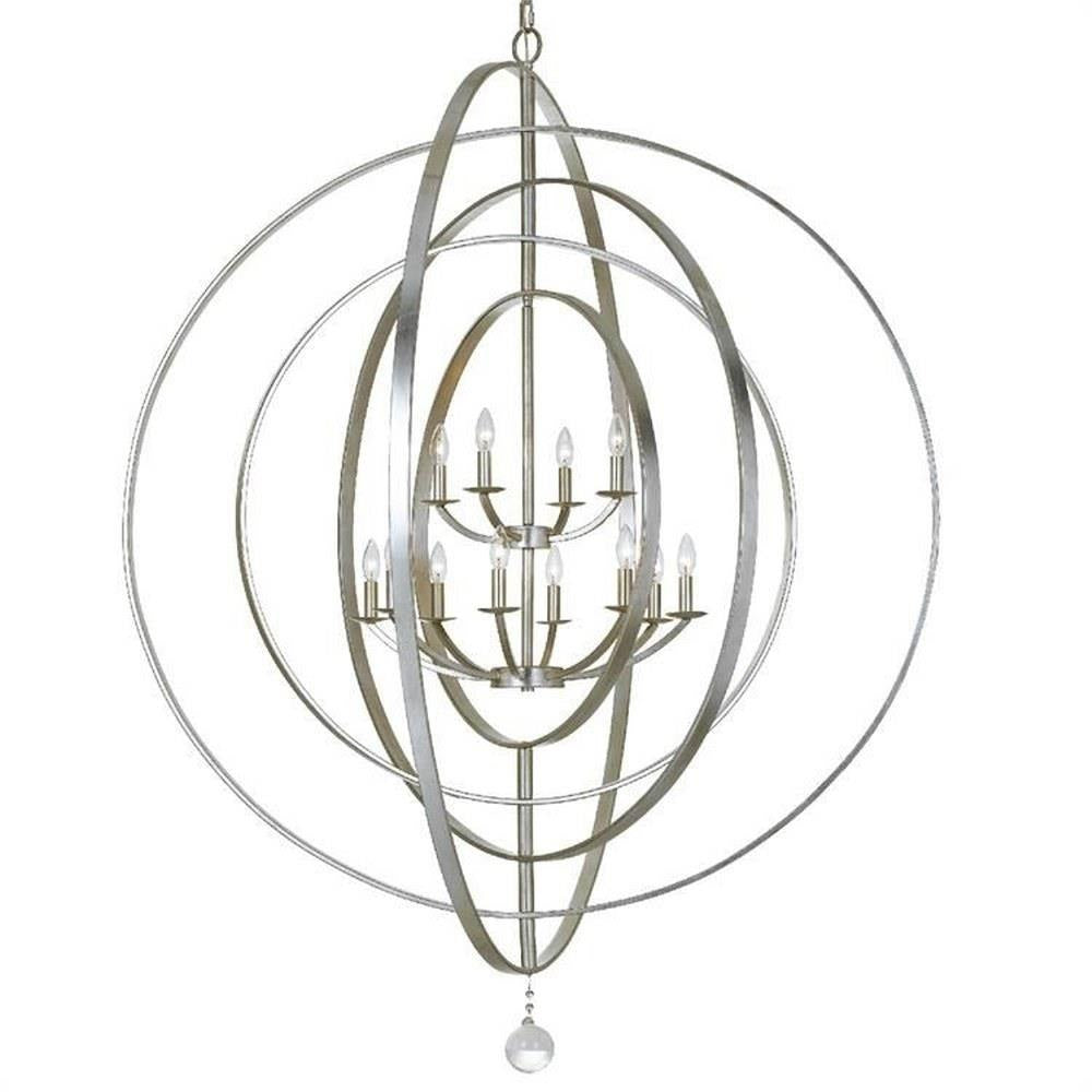 Bailey Street Home - 49-BEL-2016318 - Park Lee Road - Twelve Light Chandelier in Classic Style - 60 Inches Wide by 63 Inches High
