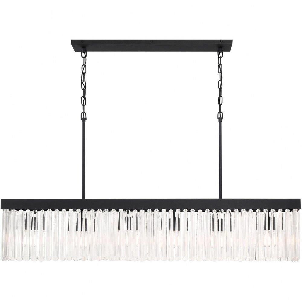 Bailey Street Home - 49-BEL-4661471 - City Pines - 6 Light Chandelier-23.75 Inches Tall and 49 Inches Wide