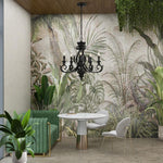 Livex Lighting - 49065-68 - Valencia - 5 Light Chandelier In Contemporary Style-24 Inches Tall and 25 Inches Wide