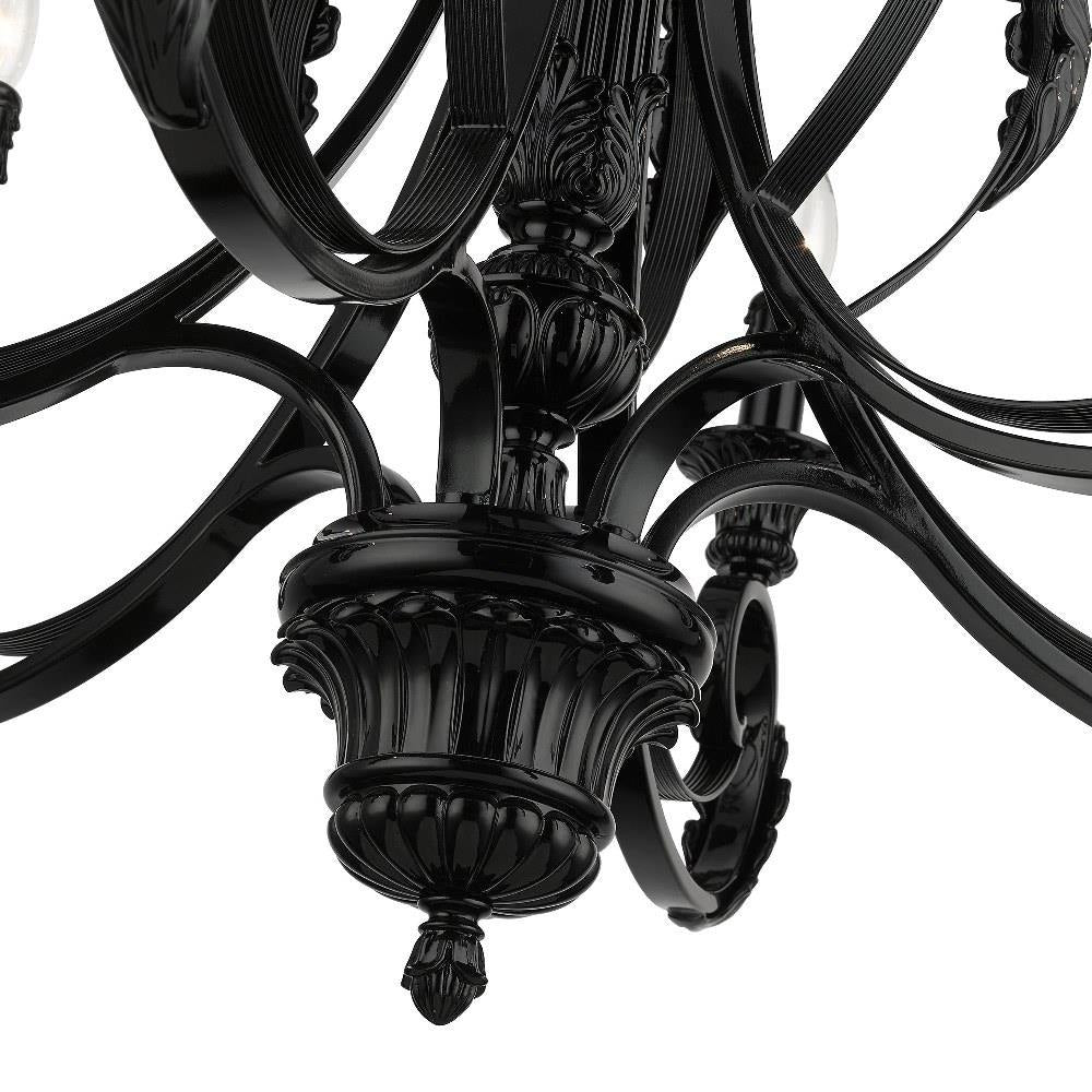 Bailey Street Home - 218-BEL-5054487 - St Helens Mount - 6 Light Large Chandelier In Contemporary Style-34.75 Inches Tall and 35 Inches Wide