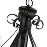 Bailey Street Home - 218-BEL-5054487 - St Helens Mount - 6 Light Large Chandelier In Contemporary Style-34.75 Inches Tall and 35 Inches Wide