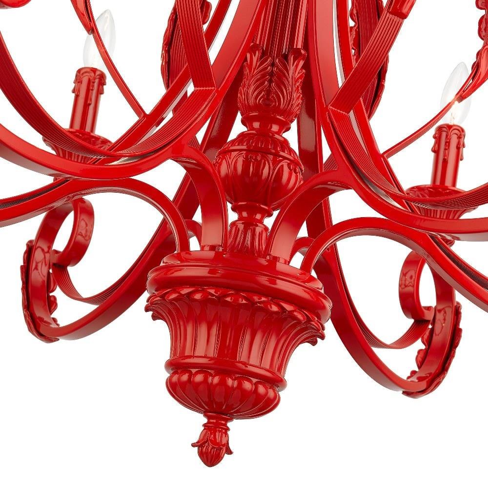 Bailey Street Home - 218-BEL-5054487 - St Helens Mount - 6 Light Large Chandelier In Contemporary Style-34.75 Inches Tall and 35 Inches Wide