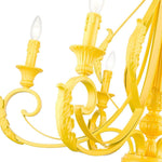 Bailey Street Home - 218-BEL-5054487 - St Helens Mount - 6 Light Large Chandelier In Contemporary Style-34.75 Inches Tall and 35 Inches Wide