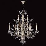 CRYSTAL LAUREL 57" W Round Chandelier