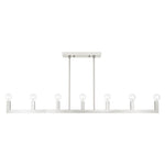 Livex Lighting - 49209-91 - Solna - 7 Light Linear Chandelier in Mid Century Modern Style - 16.5 Inches wide by 16.5 Inches high