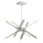 Livex Lighting - 49227-91 - Solna - 10 Light Chandelier in Mid Century Modern Style - 34 Inches wide by 24 Inches high