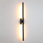 Electroplated Metal Strip LED Modern Wall Sconce Lighting Wall Lamp