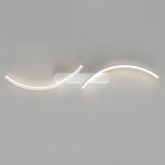 Creative S-shaped LED Three-color Light Modern Wall Sconce Lighting