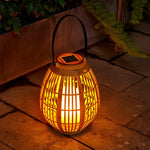 1 Pack Portable Waterproof Candle Light Outdoor Solar Lanterns