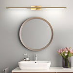 Modern Gold LED Bathroom Vanity Light??23.6" & 39.4", Warm & White Light for Stylish Illumination