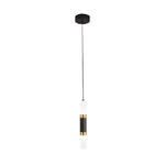 Personality Minimalist LED Black Nordic Pendant Light Kitchen Island Lighting
