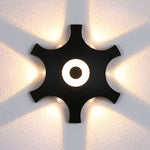Flower Shaped LED Waterproof Nordic Wall Washer Lights Wall Sconces Lighting