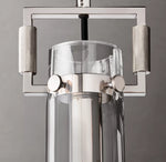Machinist Glass Cylinder Pendant