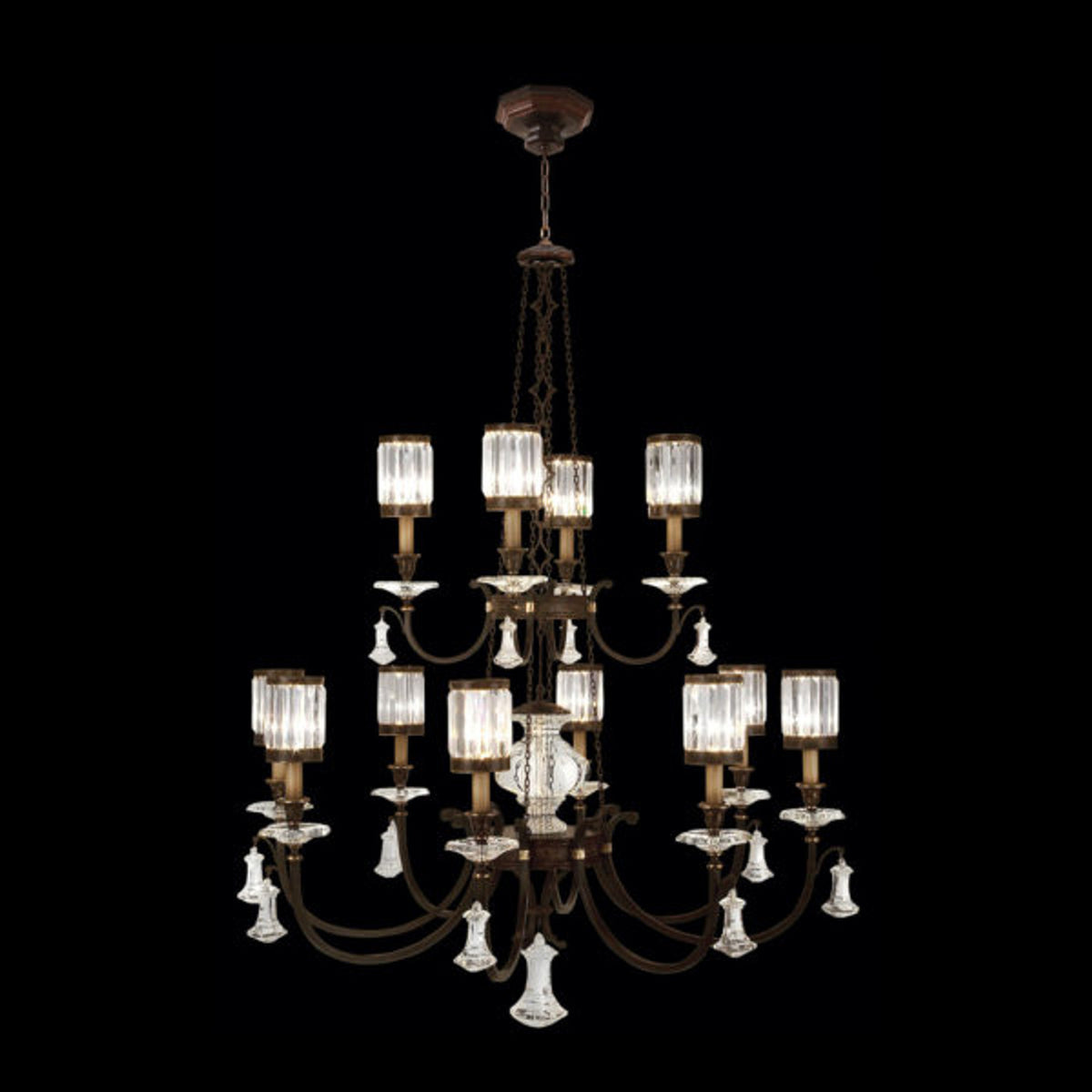 EATON PLACE 53" W Round Chandelier