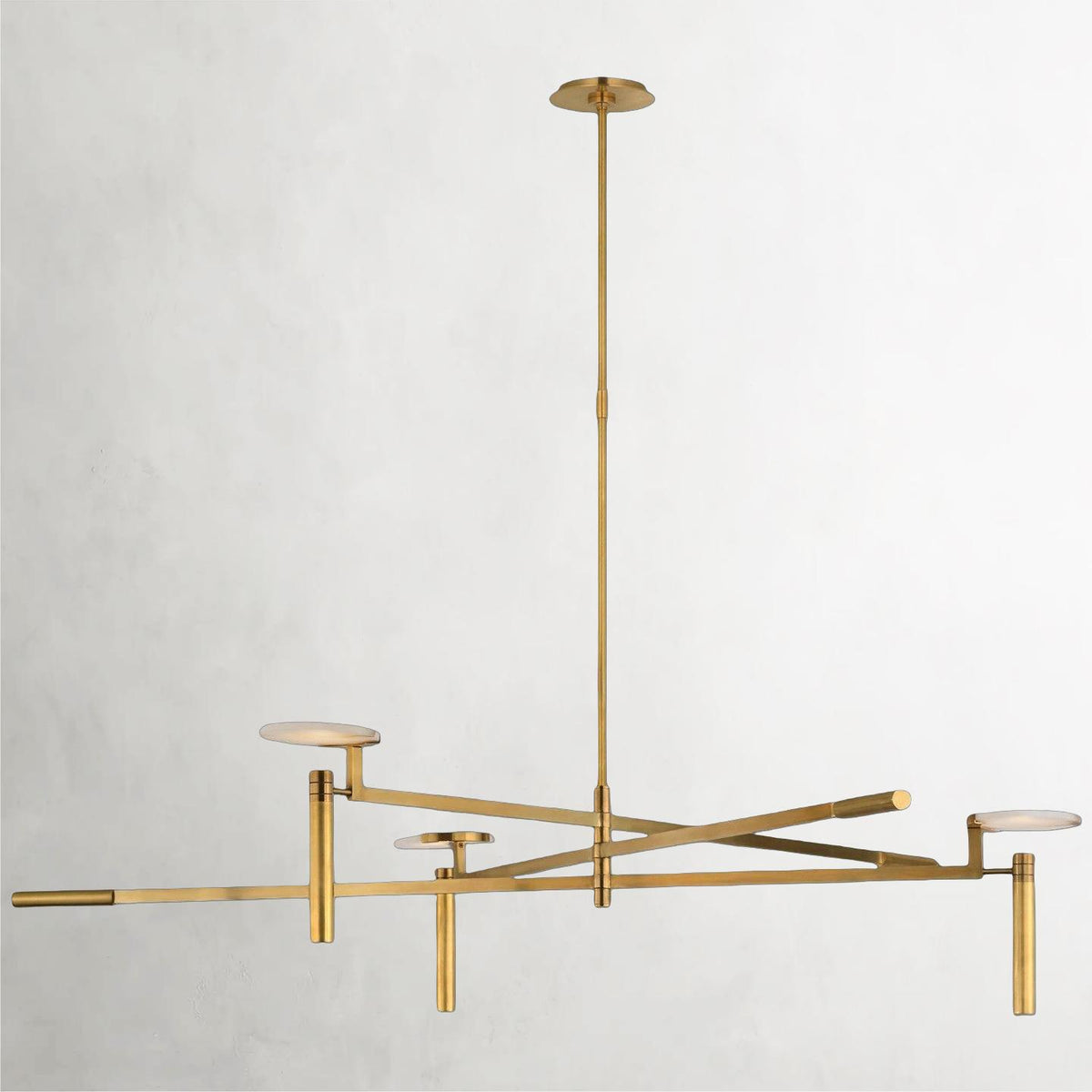 Melange LED Pendant Light Vintage-Brushed Brass