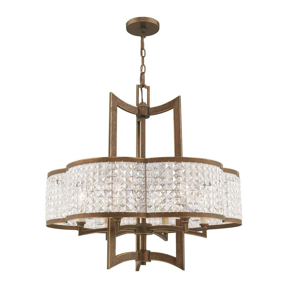 Bailey Street Home - 218-BEL-2120539 - Traditional Six Light Chandelier