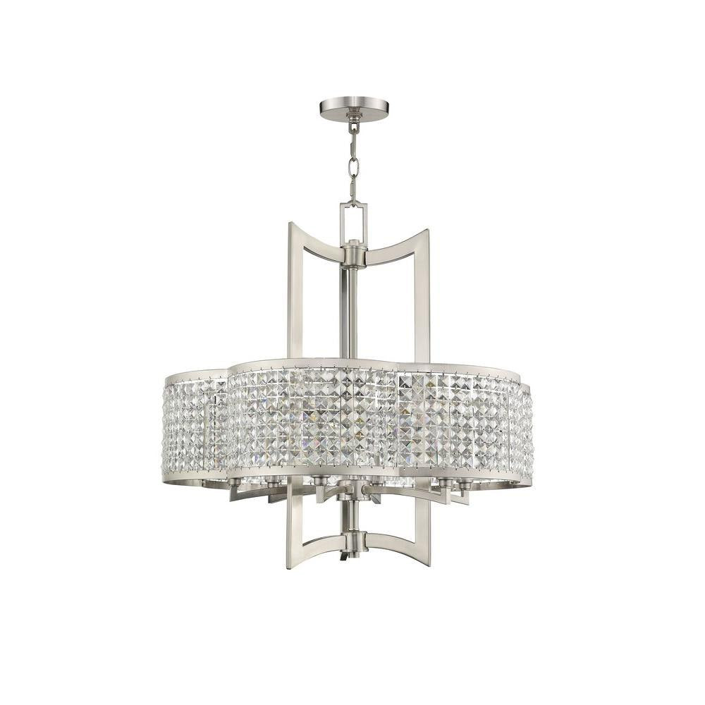 Bailey Street Home - 218-BEL-2120539 - Traditional Six Light Chandelier