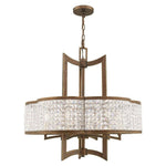 Livex Lighting - 50576-91 - Grammercy - 6 Light Chandelier in New Traditional Style - 26 Inches wide by 26 Inches high