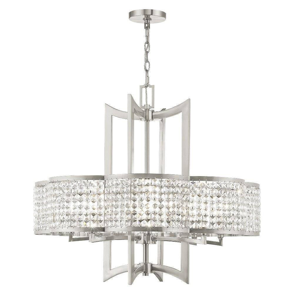 Livex Lighting - 50578-91 - Grammercy - 8 Light Chandelier in New Traditional Style - 30 Inches wide by 27 Inches high