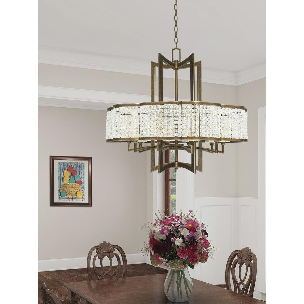 Bailey Street Home - 218-BEL-1764528 - Traditional Ten Light Chandelier