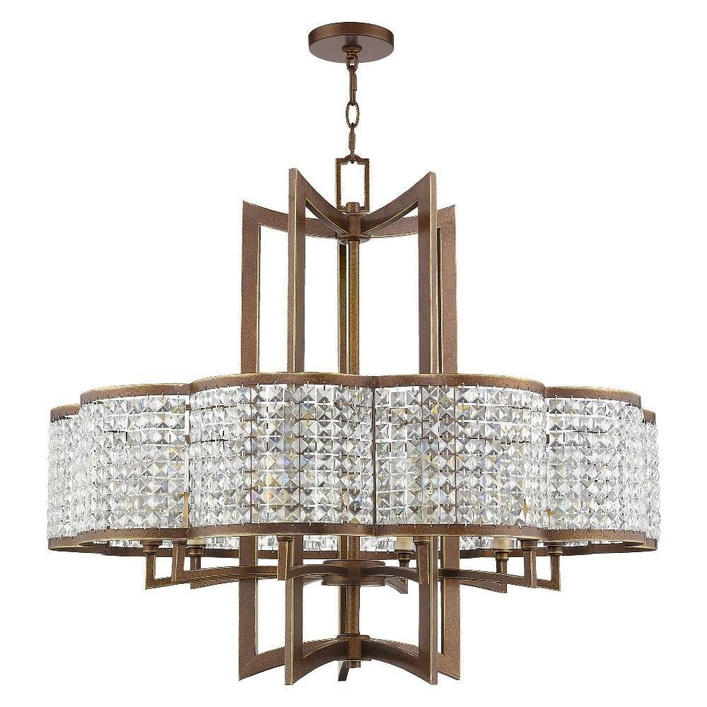 Bailey Street Home - 218-BEL-1764528 - Traditional Ten Light Chandelier
