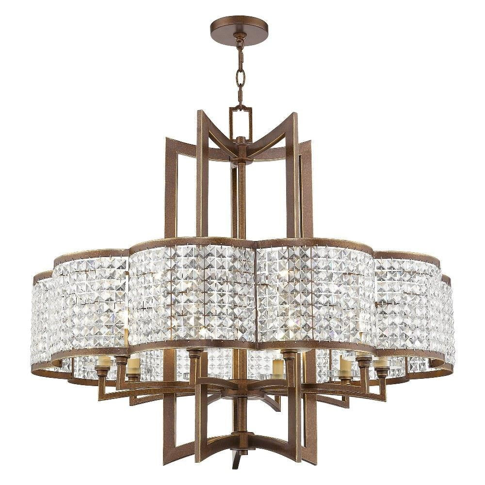 Bailey Street Home - 218-BEL-1764528 - Traditional Ten Light Chandelier