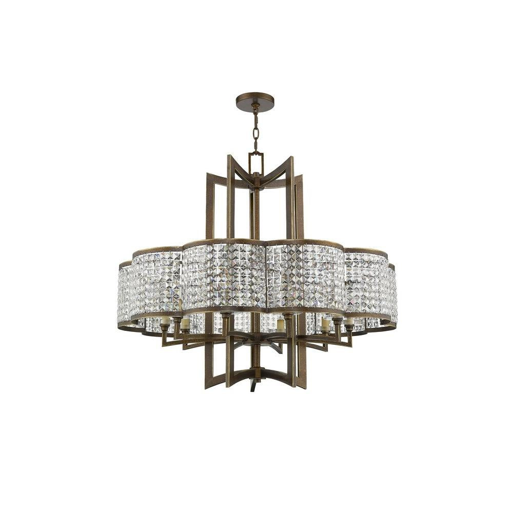 Bailey Street Home - 218-BEL-1764528 - Traditional Ten Light Chandelier