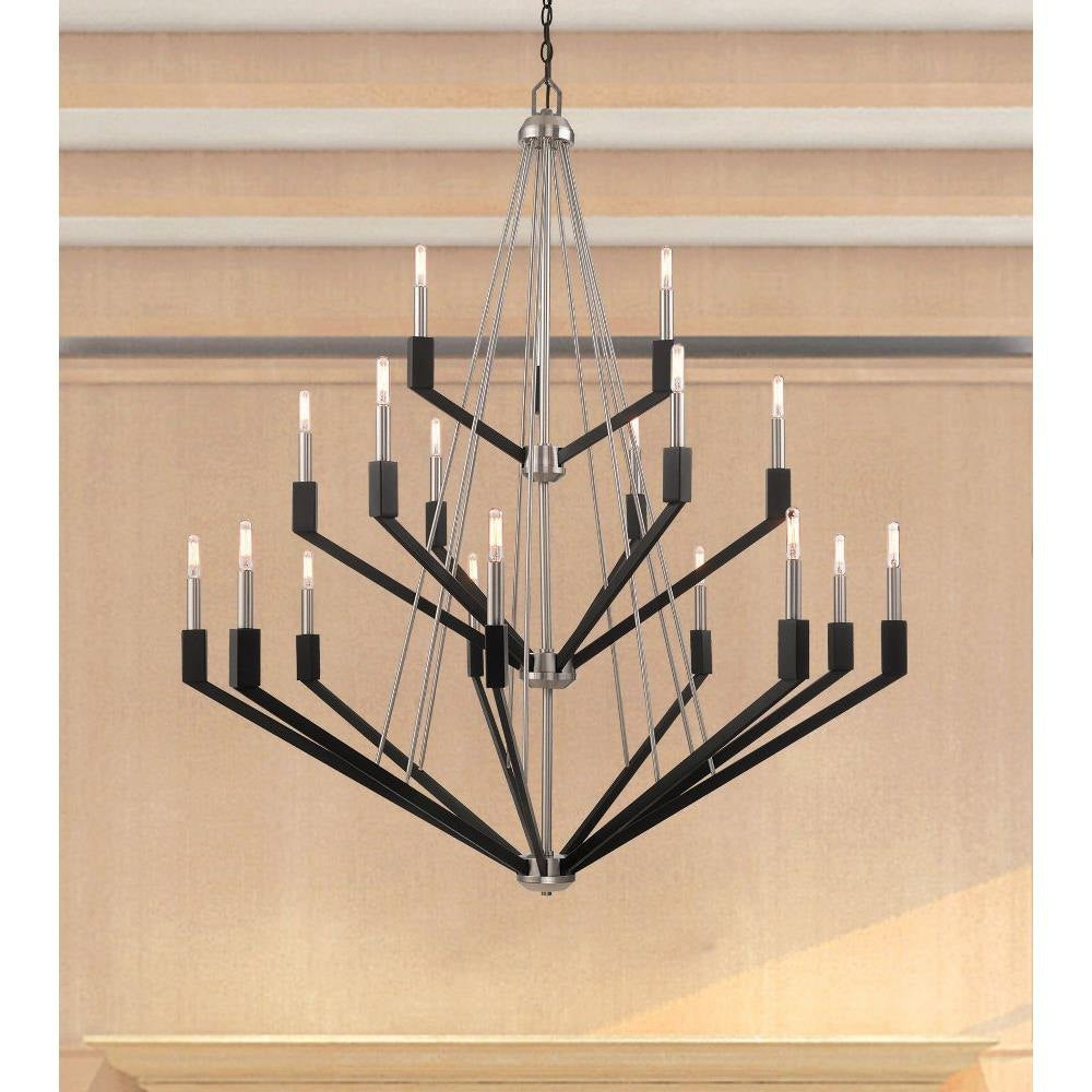 Livex Lighting - 51169-91 - Beckett - 18 Light Foyer Chandelier