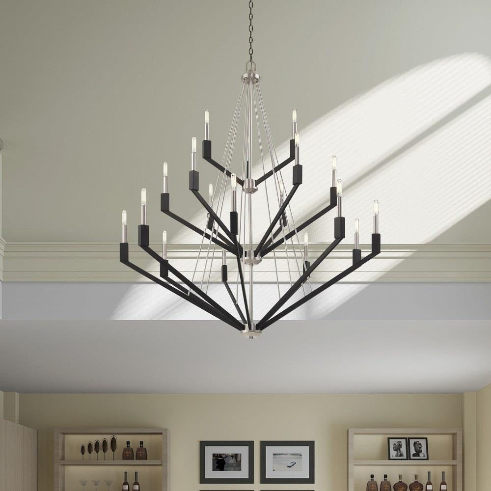 Livex Lighting - 51169-91 - Beckett - 18 Light Foyer Chandelier