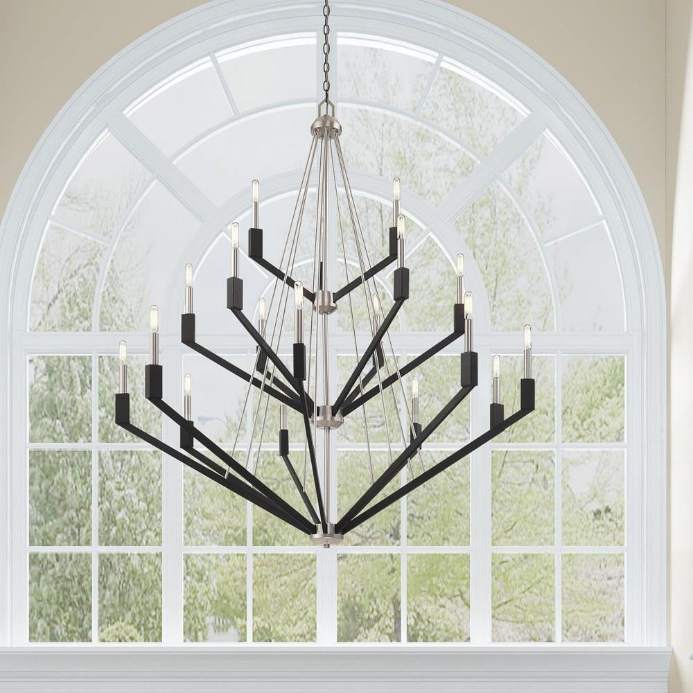 Livex Lighting - 51169-91 - Beckett - 18 Light Foyer Chandelier