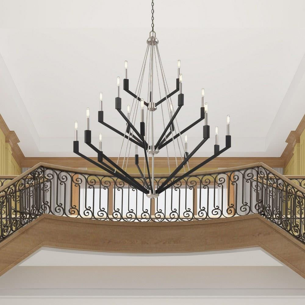 Livex Lighting - 51169-91 - Beckett - 18 Light Foyer Chandelier