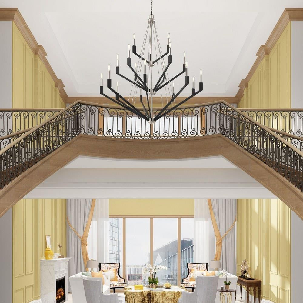 Livex Lighting - 51169-91 - Beckett - 18 Light Foyer Chandelier