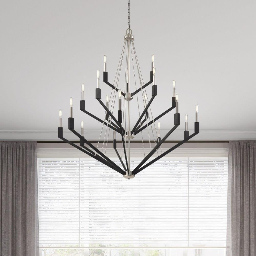 Livex Lighting - 51169-91 - Beckett - 18 Light Foyer Chandelier