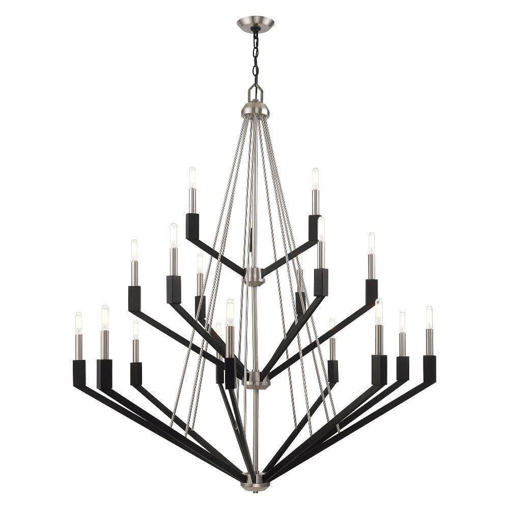 Livex Lighting - 51169-91 - Beckett - 18 Light Foyer Chandelier