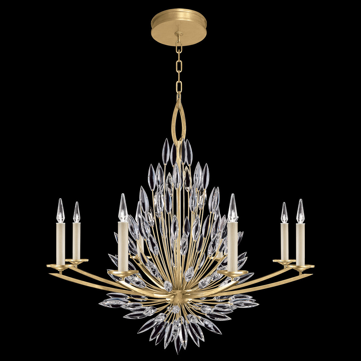 LILY BUDS 41" W Round Chandelier